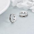 wholesale 925 Sterling Silver Celtic Knot Huggie Hoop Earrings for Men & Women - Unique Gift Idea-0-4
