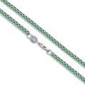 wholesale Sterling Silver Cubic Zirconia Simulated Diamond Tennis Necklace 14 26 -0-0
