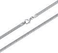 wholesale Sterling Silver Snake Chain 1 3mm Round Italian Necklace for Women Men 18 26 -0-0