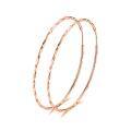 wholesale 925 Sterling Silver Hammered Texture Large Hoops 34g - Diameter 68-70 mm for Women-0-14