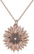 wholesale Sterling Silver Sunflower Locket Necklace with Engraved You Are My Sunshine Pendant-0-11
