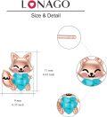 wholesale 925 Sterling Silver Pink Crystal Love Heart Fox Stud Earrings for Girls and Women-0-47