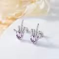 TOUPOP Sterling Silver Skull Hand Stud Skeleton Earrings Gothic Jewelry-0-2