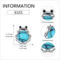 wholesale  Sterling Silver Moonstone Cat Frog Fox Axolotl Panda Cow Monkey Stud Earrings -0-11