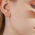wholesale 925 Sterling Silver Celtic Knot Teardrop Drop Dangle Hook Earring Gifts for Women Irish Jewelry-0-1