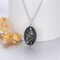 wholesale 925 Sterling Silver Aztec Lion Head Pendant Necklaces for Men s-0-1
