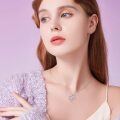 TOUPOP Sterling Silver Heart Initial A-Z Letter Pendant Necklace-0-1