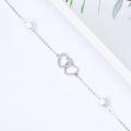 wholesale 10k Yellow Gold Infinity Heart Pendant Necklace-0-7