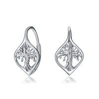 wholesale 925 Sterling Silver Tree Of Life Earrings-1-Tree of Life1