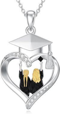 wholesale Sterling Silver Stone Owl Compass Necklace Graduation Gift for Women-02_Graduation Gifts_Customize-02_Graduation Gifts