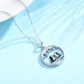 wholesale 925 Sterling Silver Penguin Family Necklace Gift for Mom Daughter Wife-0-5