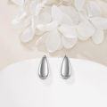 wholesale 925 Sterling Silver Tear Drop Stud Earrings for Women Minimalist Waterdrop Earings Gifts-0-4