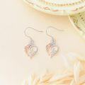 wholesale TOUPOP Rose Heart Earrings For Women Sterling Silver Butterfly Initial Y Letter Drop Dangle Earrings Anniversary Birthday Christmas Jewelry Gifts For Her Wife Girlfriend Mom -0-3
