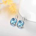 wholesale Sterling Silver Austrian Crystal Hypoallergenic Leverback Earrings Women s Gift-0-62