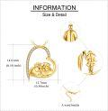 wholesale 14K Gold Penguin Pendant Necklace Animal s for Women Girls-0-2