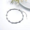 wholesale Sterling Silver Cubic Zirconia Tennis Bracelet 7 3 6mm Gift for Women-0-2