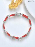 wholesale 18kt Gold Plated Sterling Silver Jade Bracelet for Women Fine Jewelry Gift-0-20