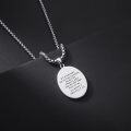 wholesale 925 Sterling Silver St Raphael the Archangel Prayer Medal Necklace Pendant-0-2