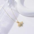 wholesale 14k Gold Bee Pendant Necklace-0-4