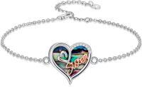 wholesale Sister Bracelet For Women 925 Sterling Silver Bracelet Jewelry Christmas Birthday Gifts For Sister Anklet Bracelets, 7+2 Inches -undefined