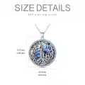 TOUPOP Sterling Silver Tree Of Life Mother Necklace Jewelry Gifts-0-5