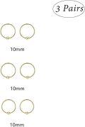 wholesale Gold 925 Sterling Silver Black Rose Plated Hypoallergenic Tiny Huggie Hoop Earrings 2mm Diameter-0-1