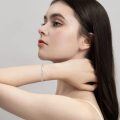 wholesale 925 Sterling Silver Cute Axolotl Charm Bracelet-0-4