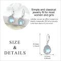 wholesale 925 Sterling Silver Tree of Life Moonstone Drop Earrings for Women-0-4