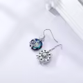 TOUPOP Sterling Silver Crystal Turtle Dangle Earrings Christmas Gifts For Women-0-6