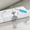 wholesale 925 Sterling Silver Tree Of Life Aromatherapy Diffuser Bracelet With Tools-0-2