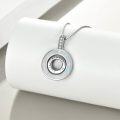 wholesale Sterling Silver Heart Infinity Necklace for Sister-0-20