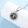 wholesale 925 Sterling Silver Tree of Life Pendant Necklace Norse Viking Rune Amulet s for Women-0-2