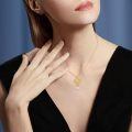 wholesale 14k Gold Phoenix Pendant Necklace With White Pearl Drop For Women-0-5
