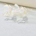 wholesale 925 Sterling Silver Hypoallergenic Sunflower Studs for Women Girls Gifts -0-2