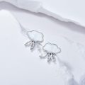 wholesale 925 Sterling Silver Cloud & Rain Drop Earrings with Anti-Allergenic Hypoallergenic Design - Perfect Gift for Women-0-3