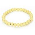 wholesale 14K Gold Bead Ball Stretch Bracelet 3mm 6mm for Women 5 9 -0-0