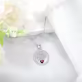 wholesale 925 Sterling Silver 12 Birthstones Tree of Life Necklace Wholesale for Mom-0-2