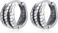 wholesale 925 Sterling Silver Claw Hoop Earrings for Men & Women - Gothic Style Jewelry-0-0