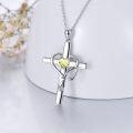 wholesale  Metal Stone Stethoscope Cross Pendant Necklace for Nurse Doctor Graduation -0-10