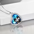 TOUPOP Sterling Silver Crystal Penguin Necklace Jewelry Gift For Women-0-3