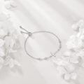wholesale 925 Sterling Silver Cross Adjustable Bracelet Wholesale With Crystal Accents-0-2