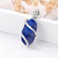 wholesale Sterling Silver Gemstone Dainty Pendant Necklace for Women Mom Gift-0-84