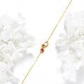 wholesale 14k Gold Infinity Ladybug Bracelet With Red Enamel Crystal Chain For Women-0-4