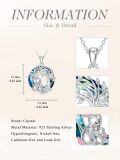 wholesale TOUPOP Mothers Day Gifts From Daughter 925 Sterling Silver Tree Of Life Bunny Pendant Necklaces Mother Daughter Jewelry Gifts For Women Mom -0-3