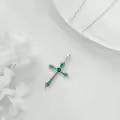 wholesale 925 Sterling Silver 5A CZ Birthstone Necklaces Wholesale for Women Men-0-3