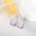 wholesale Sterling Silver Austrian Crystal Hypoallergenic Leverback Earrings Women s Gift-0-45