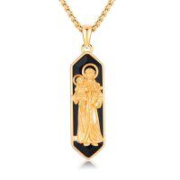 wholesale 925 Sterling Silver Pendant With Religious Figure Design-St Anthony