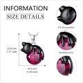 wholesale 14K Gold Pink Crystal Black Cat Pendant Necklace for Women Cats Lover-0-67