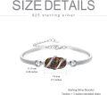 wholesale Sterling Silver Gemstone Bracelet for Women Fine Jewelry Gift-0-42