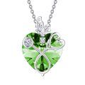 wholesale 925 Sterling Silver Crystal Butterfly Heart Stethoscope Pendant Necklace for Nurses and Doctors Gifts-0-20